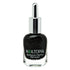 Nailtopia Respect Plant-Based Chip Free Nail Lacquer - Non Toxic, Long-Lasting, Strengthening Polish - Black - 0.41oz