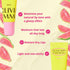 Glass Skin Tanghulu Liptox - Guava Infused Moisturizer for Dry Cracked Lips, Korean Lip Care