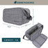 PAVILIA Toiletry Bag for Men, Travel Essentials Shaving Dopp Kit, Men's Travel Bag Toiletries Organizer Case for