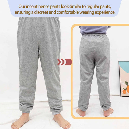 YingXue Urine Incontinence Pants Adult Incontinence Leak-Protection, Washable with TPU Waterproof Fabric, Ideal