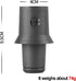 Upgraded Adapter for Dyson Hair Dryer to Curling Iron Styler, Compatible with Supersonic Models HD01 HD02 HD03