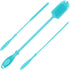 12.5” Silicone Bottle Brush & Straw Cleaner Brush Set for Hydro Flasks, Tumblers, Glassware, Vases