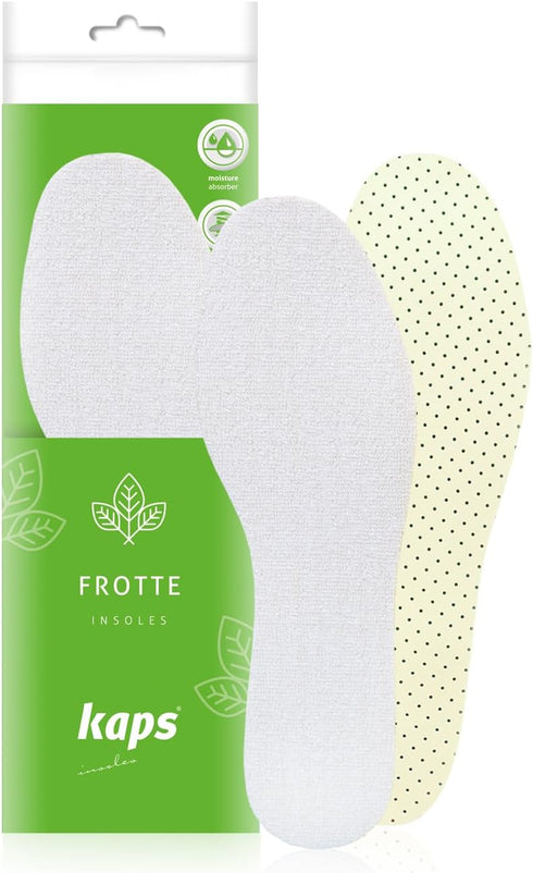 Summer 6/37 Kaps Frotte Terry Cloth Comfortable And Hygienic Shoe Insoles, Freshness and Hygiene, Shoes Boots Barefoot