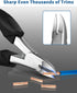 Toenail Clippers, Professional Podiatrist Grooming Tool for Thick or Ingrown Nails, Stainless Steel Sharp Curved Blade