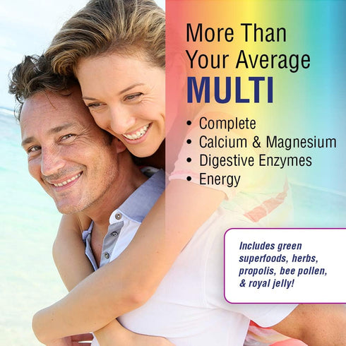 SOLARAY Spectro Multivitamin, 360 CT, w/No Iron, Cal/Mag, Energizing Greens & Herbs