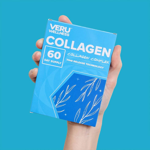 Veru Wellness Collagen Booster Patch - 60 Day Supply - Easy to Use - Support Skin, Joint, Hair and Nails