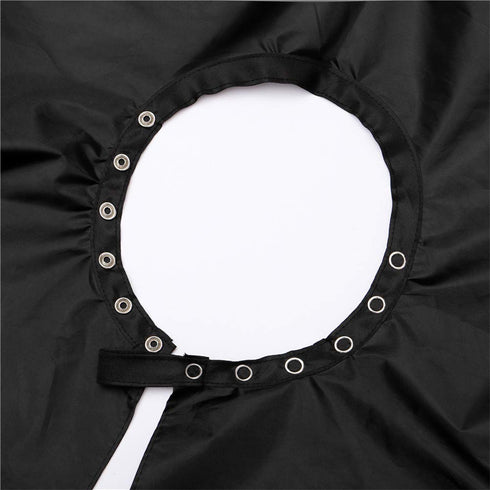 Nylon Waterproof Professional Haircut Cape with Snap Closure - Salon Cape, Barber Cape, Hair Cutting Cape, Hairdressing