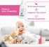 Wash%99 16.9 Oz Baby Bottle Soap & Dish Soap, Toy Cleaner, Fragrance Free, Hand Natural Content, Quink Rinse