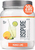 Isopure Clear Whey Isolate Protein Powder, Post Workout Recovery Drink Mix, Gluten Free, Zero Added Sugar, Infusions -