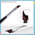 Oblique Head French Tip Nail Brush, Black Handle UV Gel Acrylic Painting Drawing Pen, Pack of 1