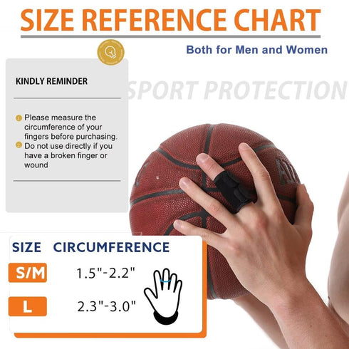 2PCS Finger Splints, Adjustable Compression Finger Support Wraps for Sport Basketball, Tennis, Volleyball