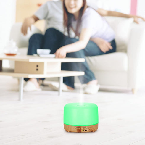Room(#2) Air Humidifier, Automatically Shut Down Aromatherapy Humidifier Essential Oil Diffuser LED Humidifier for Home