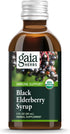 Gaia Herbs Black Elderberry Syrup - Immune Support Supplement with Organic Black Elderberries, 3 Fl Oz