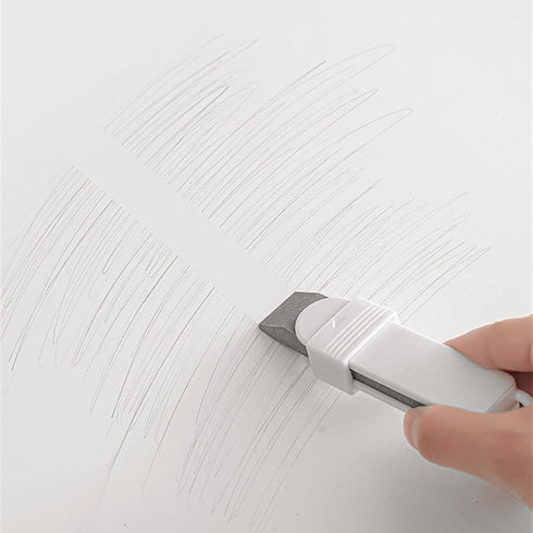 ZEPFJHE Easy Limescale Eraser Bathroom Glass Rust Remover Kitchen Scale Brush for Pot Pan Household Accessories