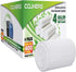 4 Gallon Trash Bag, 400 Count, Small Bathroom Garbage Bags, Clear Plastic Wastebasket Liners