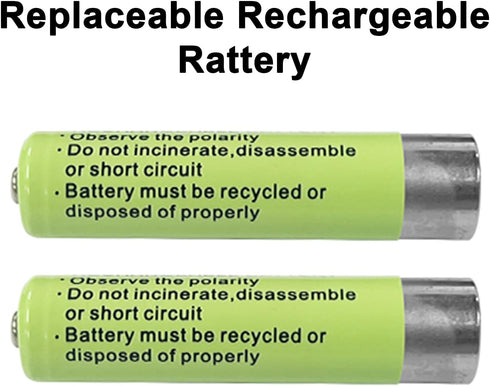 2-Pack Rechargeable Batteries for ADH300J/DB100 Wireless Headphones (750mAh) (AAA)