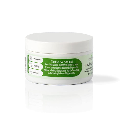 Plant Therapy Healing Balm 4 oz, 100% Pure & Natural, Soothing Ingredients: Shea Butter, Tamanu Oil, Calendula