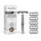 Rockwell Razors R1 Double Edge Safety Razor, White Chrome, Beginner-Friendly with 5 Recyclable Blades