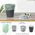 Jaoul 2.6 Gallon Trash Bags, Strong & Unscented Mini Garbage Bags for Kitchen, Bathroom, Office, Green, 80 Counts