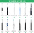 Linkidea Electric Toothbrush Travel Case with Magnetic Clasp, Portable Protective Storage Carrying Bag for Powered