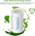 POWEROWL Rechargeable C Batteries, 5000mah Low Self Discharge NiMH C-Cell Battery (4 Pack)