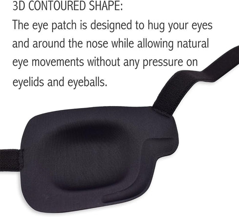 3D Eye Patch for Left Eye