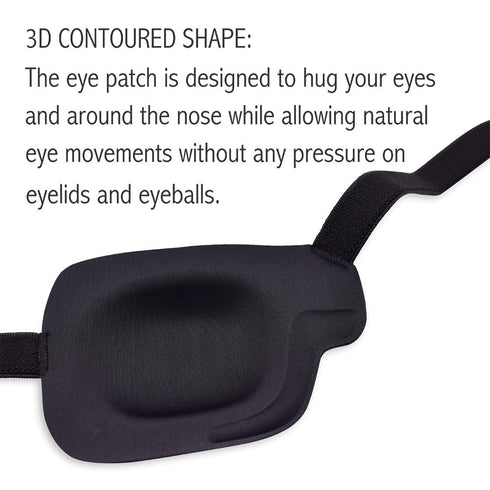 3D Eye Patch - Pack of 2 for Right Eye
