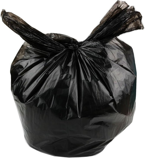 130 Counts 4 Gallon Trash Can Liners, Black