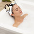 CAVETEE 3 Piece Cute Makeup Headband and Wristband Set for Women, Spa Cosmetic Elastic Hair Accessories