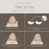 Project E Beauty 500pcs Disposable DIY Non-Woven Eye Mask Paper for Skincare & Spa Salon Use (500, Eye Zone)