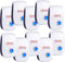 Ultrasonic Pest Repeller, Electric Insect Control Device for Indoor Use, 10 Pack for Rodents, Mosquitoes, Ants, and More