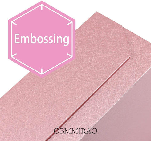 Upgrade 1PCS Pink Gift Box 9.5x7x4 Inches, Sturdy Foldable Magnetic Closure Storage Box for Gift Packaging