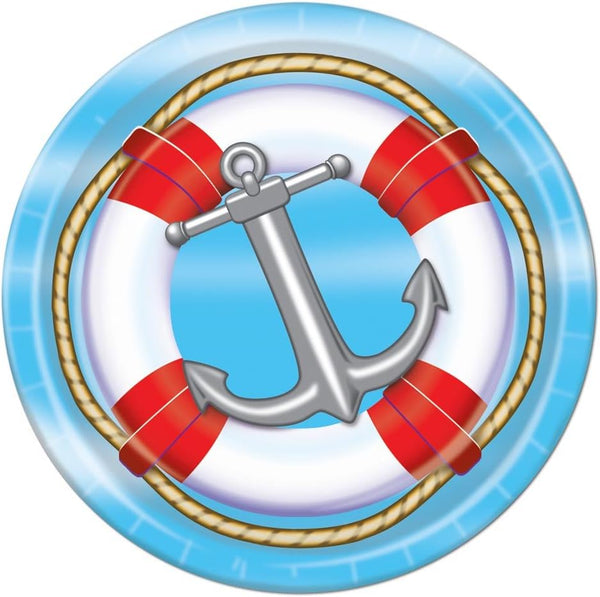 Nautical 9" Plates