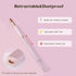 Lip Applicator Brush - 3 Pack Exquisite Professional Dustproof Retractable Lip Brush - Makeup Lipstick Lip Gloss Applicators (Pink Red Gold)