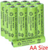 10 Packs 1.2V AA 900mAh Ni-MH Rechargeable Batteries for Solar Lights, Garden Lights, Remotes, Mice