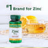 Nature's Bounty 50 mg Zinc Caplets, Unflavored, 100 Count, 2 Pack