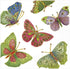 Entertaining with Caspari Ivory Jeweled Butterflies Paper Cocktail Napkins, Pack of 20