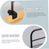 UWEOTYYY Bed Rails for Elderly Adults, Adjustable Metal Adult Bed Guard, Drill-Free Clip-On Safety Rails for Student