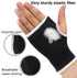 Palm Brace Wrist Support Sleeves (1 Pair), Everyday Use Wrist Brace, Compression Carpal Tunnel for Wrist Pain Relief,