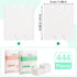 Noverlife 444PCS Makeup Cotton Pads, Natural Premium Square Cotton Puff for Gentle Makeup Removal