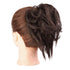 Lativ Messy Hair Bun Scrunchies Extension, Brown Hair Accessories with Elastic Rubber Band for Women Girls