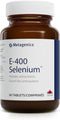 Metagenics E-400 Selenium - Antioxidant & VIT E Support - 60 Tablets, Non-GMO, Gluten-Free, Vegetarian