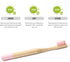 Kids Bamboo Toothbrushes, Biodegradable Handle, BPA Free, Pack of 6 (Spiral Soft Nylon Bristles)