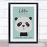 The Card Zoo New Baby Birth Details Nursery Christening Cute Koala Face Keepsake Gift Print
