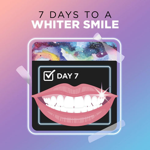 ARC Teeth Whitening Strip Kit - Smile Amplifier, 14 Strips (7 Count Pack)