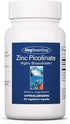 Allergy Research Group Zinc Picolinate Supplement - Hypoallergenic, Vegetarian Capsules, 60 Count