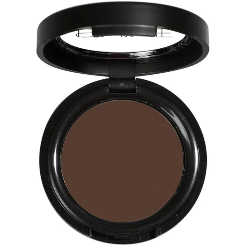 ISMINE Single Eyeshadow Powder Palette, Matte Coffee, High Pigment, Longwear Brown Eye Makeup (#04)