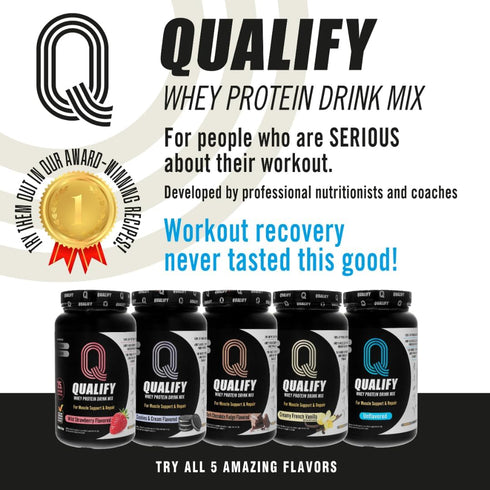 Strawberry Protein Powder Shake, Gluten Free, Sugar Free, 25g Protein, 5.5g BCAA, 1.65lb Post Workout Recovery Drink