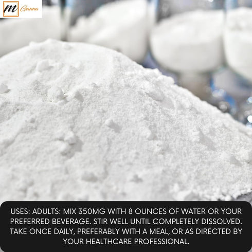 Pure Magnesium Oxide Powder for Health and Beauty, 0.5 lbs / 227 gms