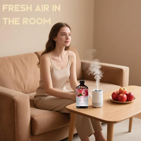 MLYNKL 16.33 oz 490 ml Apple Essential Oil Apple Oils fl for Diffusers, Humidifiers, Massage, DIY Candles, Soap